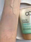 Матирующий СС-крем с цветовыми капсулами Welcos Lotus Color Change Blemish Balm SPF25 PA++
