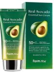 Солнцезащитный крем с экстрактом авокадо  Farm Stay, Real Avocado  Sun  Cream SPF50+, 70мл