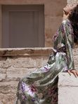 Шелковые кимоно и сорочка линии SILK PEONY