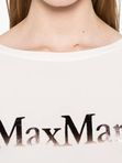 🌊MaxMara Платье-футболка молочное/коричневое