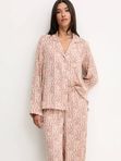 Пижама и рубашка DKNY🌸 песочная, летящая ткань