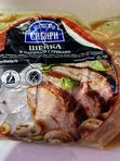Шейка в маринаде с грибами в рукаве для запекания