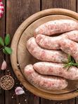 Колбаски из цыпленка бройлера со сливками