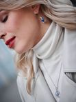 Серьги «Королевская лилия»