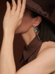 Серьги «Ментоловые леденцы»