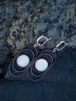 Серьги «Снежное рандеву»