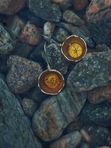 Серьги «Золотой выдох»