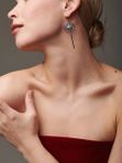 Серьги «Земля в иллюминаторе»