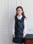 Сарафан в клетку классический