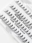 Andrea Perma Lash Naturals Natural Combo Пучки ресниц безузелковые комбинированные черные, шт