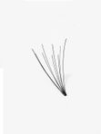 Andrea Perma Lash Naturals Natural Long Пучки ресниц безузелковые длинные черные, шт