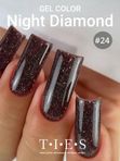 TIES Гель-лак Night Diamond светоотражающий 24 10 мл, шт