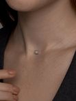 Колье из серебра с бриллиантами