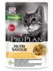Влажный корм Pro Plan Nutri Savour для взрослых стерилизованных кошек и кастрированный котов
