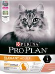 Сухой корм Pro Plan для здоровья шерсти и кожи взрослых кошек, с высоким содержанием лосося 400 г