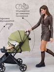 Коляска AmaroBaby Airy Оливковый