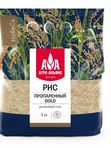 Рис пропаренный GOLD "Агро-Альянс Экстра" 3 кг 1/4, шт