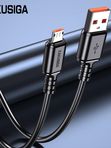 Кабель Kakusiga KSC-982 Micro USB 3A черный 1 м