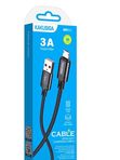 Кабель Kakusiga KSC-970 Micro USB 3A черный 1 м