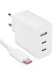 Зарядное устройство Xiaomi GaN PD67W 3А с Type-C белое