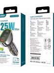 Автомобильная зарядка Kakusiga KSC-1056 PD95W+QC3.0 3А черное