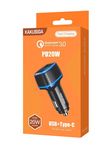 Автомобильная зарядка Kakusiga KSC-539 PD20W+QC3.0 3А черное