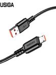 Кабель Kakusiga KSC-982 Micro USB 3A черный 1 м