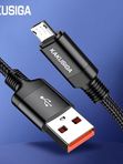 Кабель Kakusiga KSC-970 Micro USB 3A черный 1 м