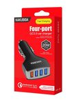Автомобильная зарядка Kakusiga KSC-484 QC3.0 3А черное