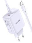 Зарядное устройство Kakusiga KSC-923 PD40W 3А с Type-C белое