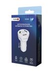 Автомобильная зарядка FUMIKO CC08 QC3.0 2.4А белое