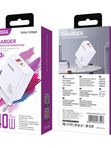 Зарядное устройство Kakusiga KSC-936 PD40W+QC3.0 3А белое