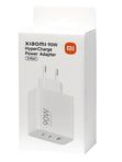 Зарядное устройство Xiaomi GaN PD90W+QC3.0 3А с 2Type-C белое