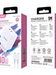 Зарядное устройство Kakusiga KSC-923 PD40W 3А с Lightning белое