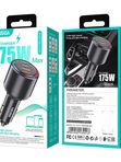 Автомобильная зарядка Kakusiga KSC-1171 PD175W+QC3.0 3А черная