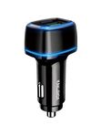 Автомобильная зарядка Kakusiga KSC-539 PD20W+QC3.0 3А черное