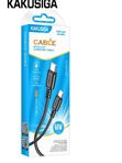 Кабель Kakusiga KSC-982 Type-C / Type-C 3А 60W черный 1 м