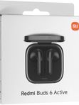 Беспроводные наушники TWS Xiaomi Redmi Buds 6 Active черные
