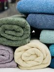 Махровое полотенце с петлёй Cotton Dreams плотностью 550 г/кв.м