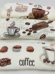 Полотенце кухонное ☕ 25х50см микрофибра