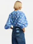 Мини сумка синяя FLISTA Essentiel
