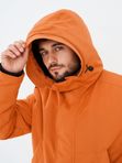 Зимняя парка мужская оранжевая "Адмиралтейство"