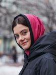 Косынка теплая