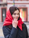 Косынка теплая
