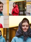Косынка теплая