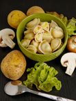 ВАРЕНИКИ С КАРТОФЕЛЕМ И ГРИБАМИ 800 гр.