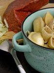 ВАРЕНИКИ С МЯСОМ И КАПУСТОЙ 800 гр.