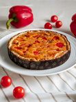 Киш курица болгарский перец