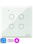 Выключатель света WIFI Ps-Link WF-E4RF Белый