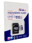 Карта памяти microSDXC 512ГБ Ps-Link VD-512G